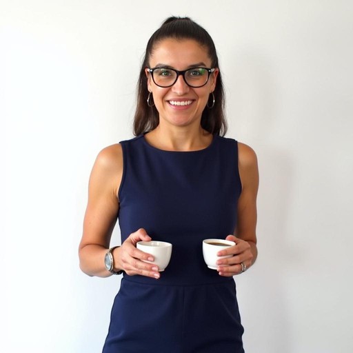 navy blue sleeveless dress